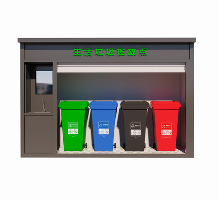 精巧款垃圾收集房